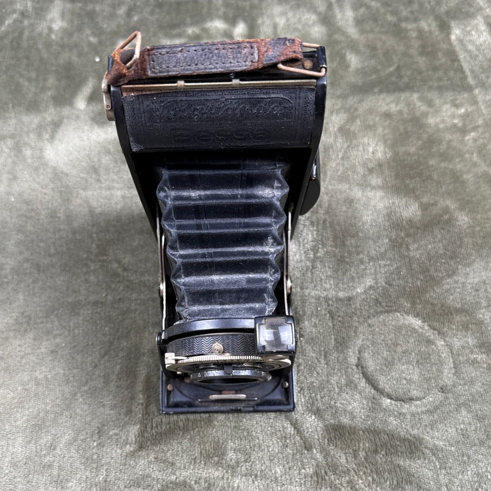 Voigtlander Bessa Folding Camera Anastigmat Skopar 1:4.5 Compur-Rapid Vintage